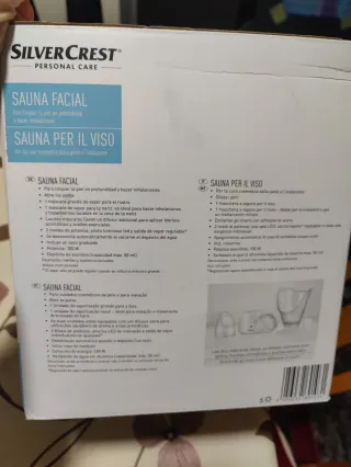 Silver Crest Sauna Facial y Vaporizador Nasal