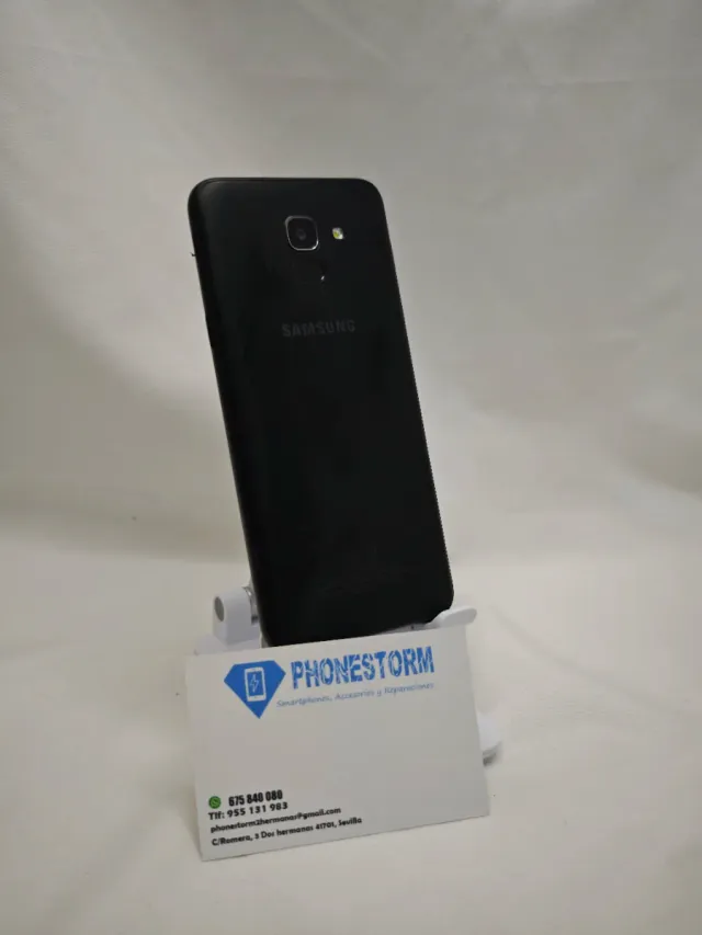 Samsung J6 Negro