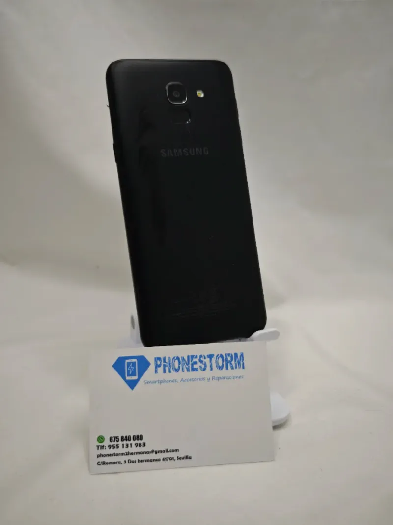 Samsung J6 Negro afbeelding 2
