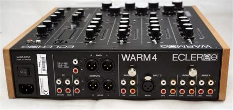 Ecler WARM4 Mezclador Analógico Negro afbeelding 3