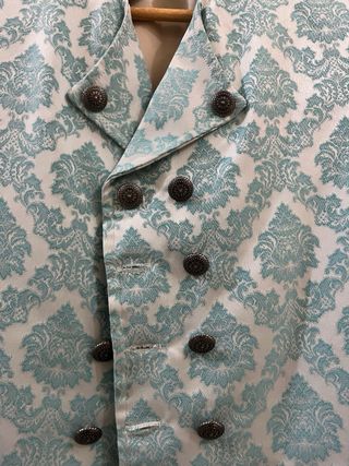 Chaleco Fallero Azul y Blanco