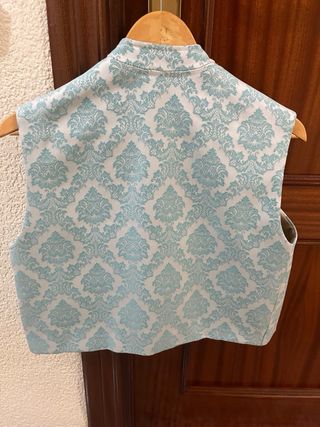 Chaleco Fallero Azul y Blanco