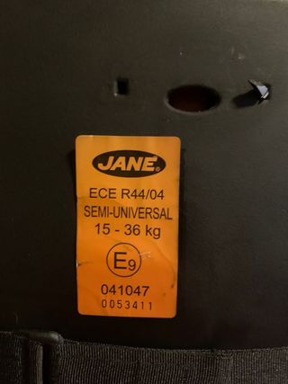 Silla coche Jane Grupo 2-3 Montecarlo