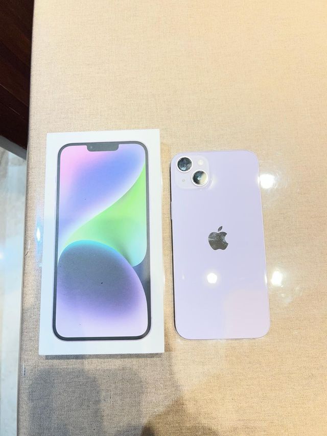 iPhone 14 Plus purpura