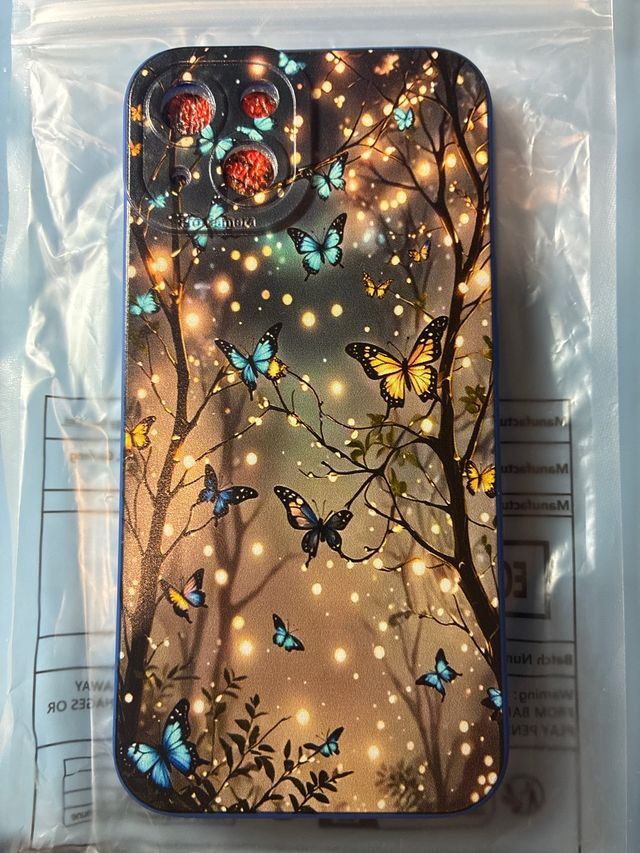 Funda iPhone 13 Mariposas