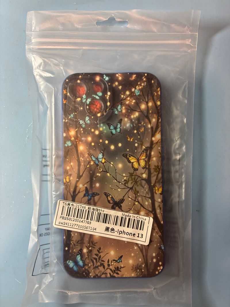 Funda iPhone 13 Mariposas afbeelding 2