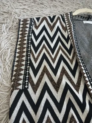 Kaftán sin mangas estampado