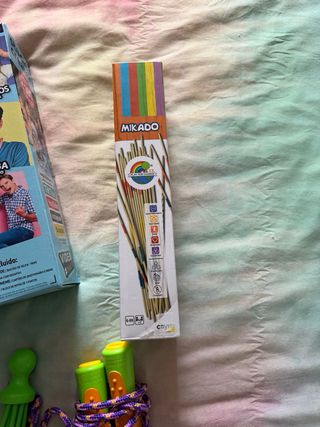 Lote de juegos: Video Challenge y Mikado