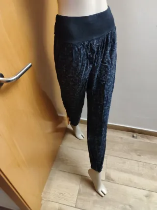 Pantalones estampados azules