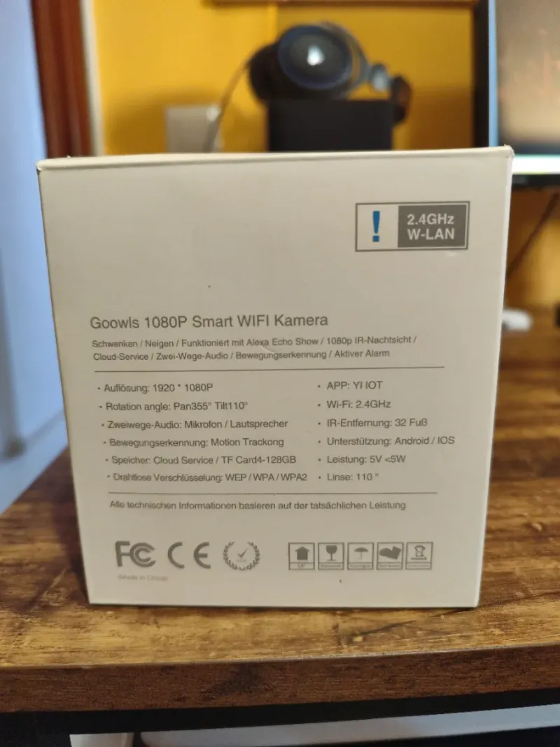 Cámara Goowis Smart Home afbeelding 4