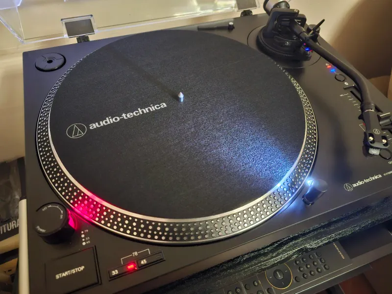 Tocadiscos Audio-Technica AT-LP120X Bluetooth negro afbeelding 2