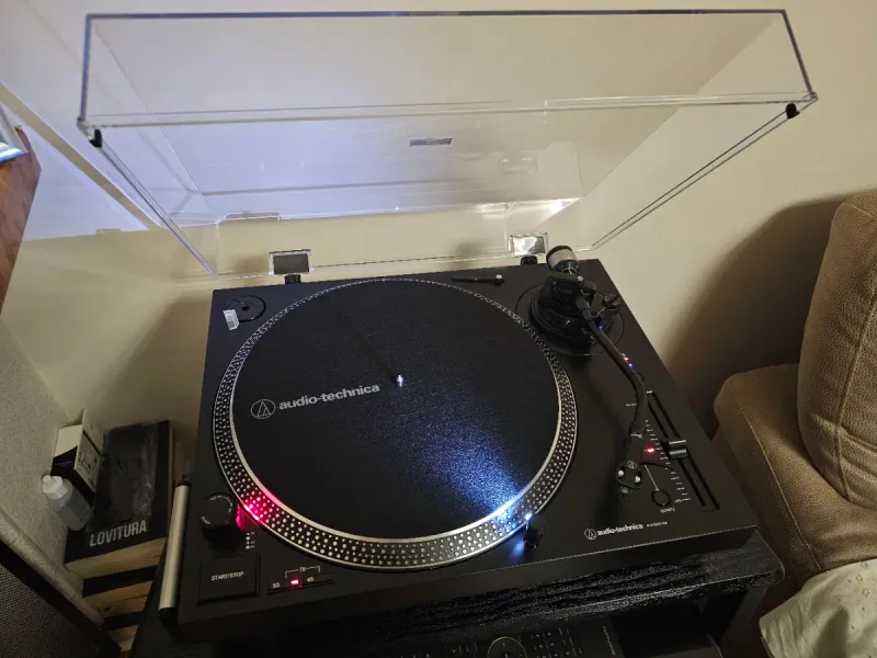 Tocadiscos Audio-Technica AT-LP120X Bluetooth negro afbeelding 3