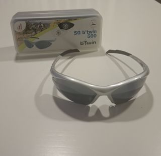 Gafas Ciclismo B'Twin con Funda Rígida