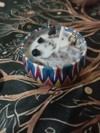 Velas artesanales ritualizadas  Inciensos