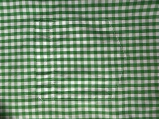 Camisa Delsiena 1953 cuadros vichy verde