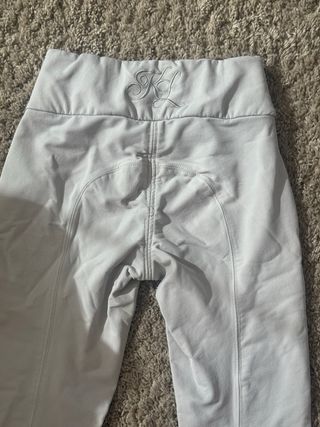 Pantalón de equitación gris claro,talla 32