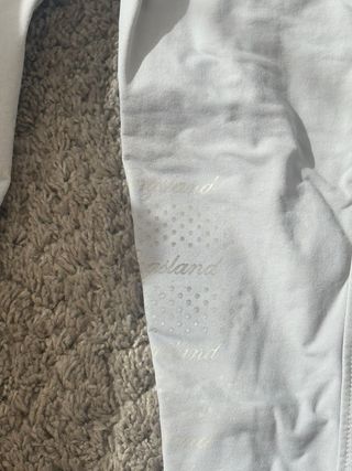 Pantalón de equitación gris claro,talla 32