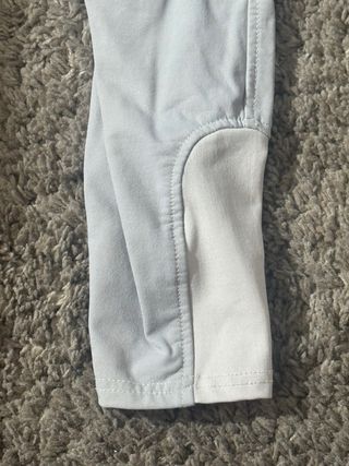 Pantalón de equitación gris claro,talla 32