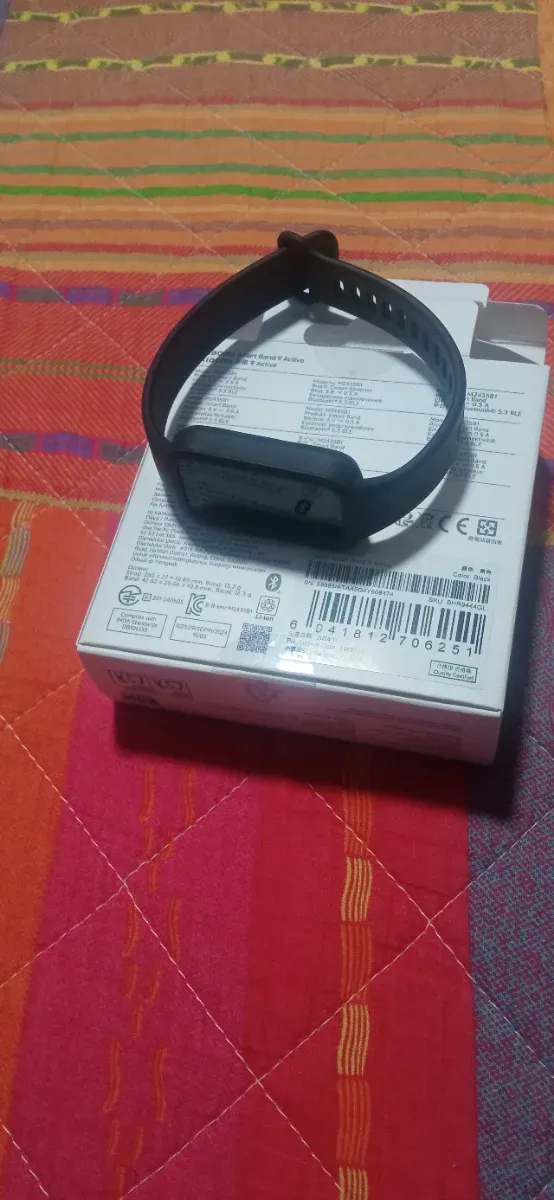 Xiaomi Smart Band 9 Active Negra afbeelding 2