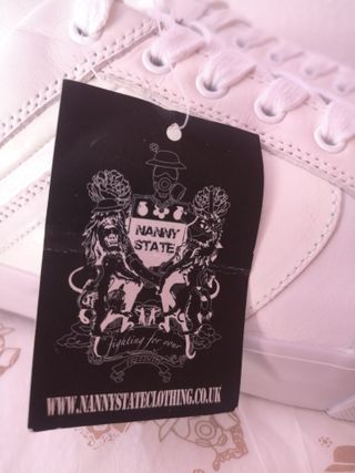 Zapatillas Nanny State Piel Blancas Talla 45