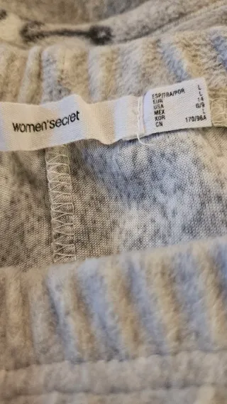 Pijama Snoopy Women'secret Gris