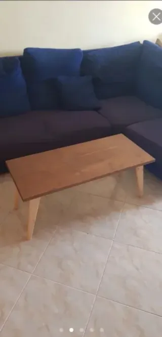 Mesa de madera rústoca