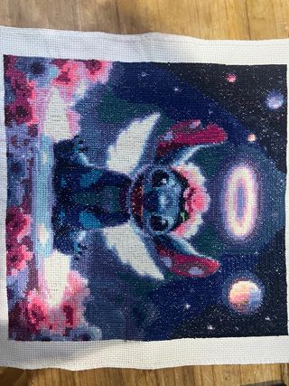 Cuadro Punto de Cruz Galaxia Stitch