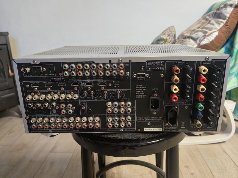 Amplificador Marantz AV SR7002 Dolby Surround 7.1 afbeelding 3