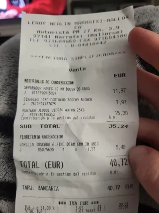 Separadores Pavés Vidrio 10mm (30 uds)