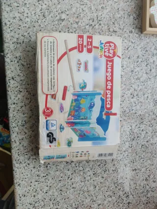 Lote de Juego de madera  Pesca y puzzle