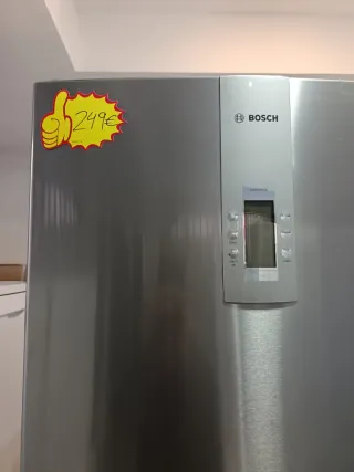 FRIGORÍFICO BOSCH 2,00m A++ INOX