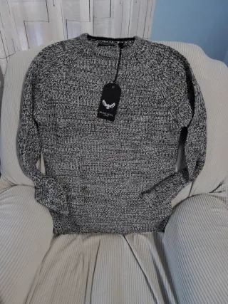 Jersey BRAVE SOUL Negro/Gris