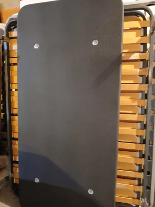 Base tapizada 90x190 + Colchón Visco 90x190