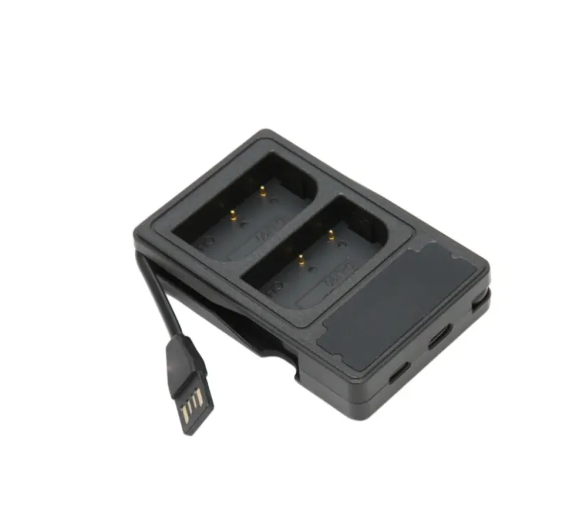 Cargador de batería USB dual con pantalla LCD afbeelding 4