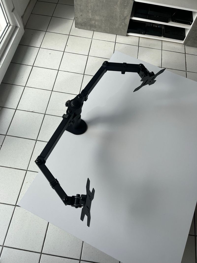 Soporte Metálico Doble Monitor afbeelding 4