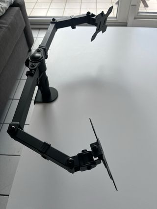 Soporte Metálico Doble Monitor