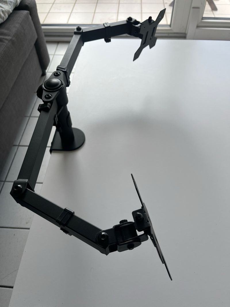 Soporte Metálico Doble Monitor afbeelding 2