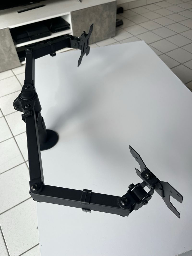 Soporte Metálico Doble Monitor afbeelding 3