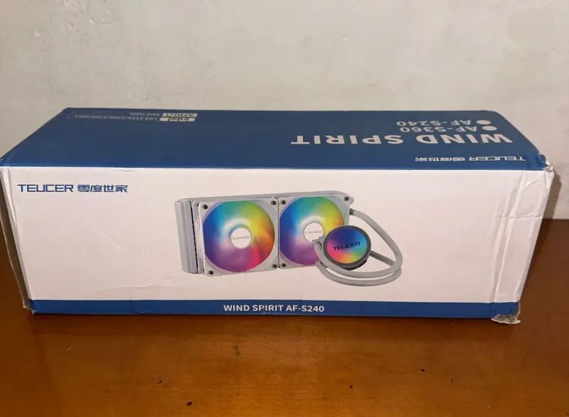 Enfriador CPU TEUCER Wind Spirit AF-S360 afbeelding 2