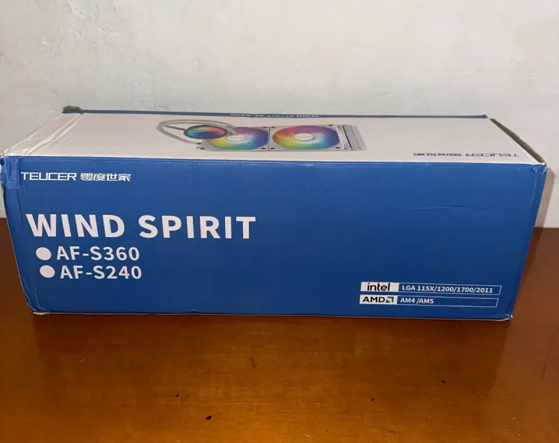 Enfriador CPU TEUCER Wind Spirit AF-S360 afbeelding 3