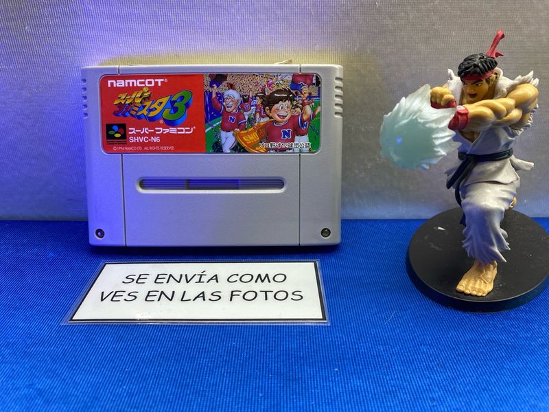 JUEGO NTSC-J SUPER FAMICON SNES FAMILY STADIUM 3