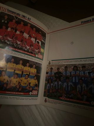 Liga 91/92 Cromos Gigantes AS album