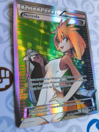 Carta Pokemon Entrenador Nereida Partidario
