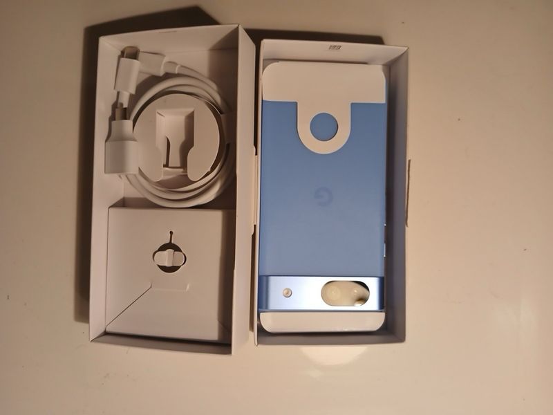 Google Pixel 8a 128GB Azul Nuevo Caja afbeelding 2