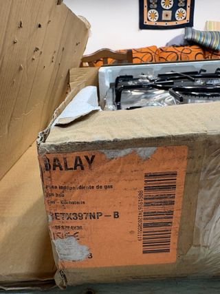 Placa de gas Balay 5 fuegos 70x53 a estrenar