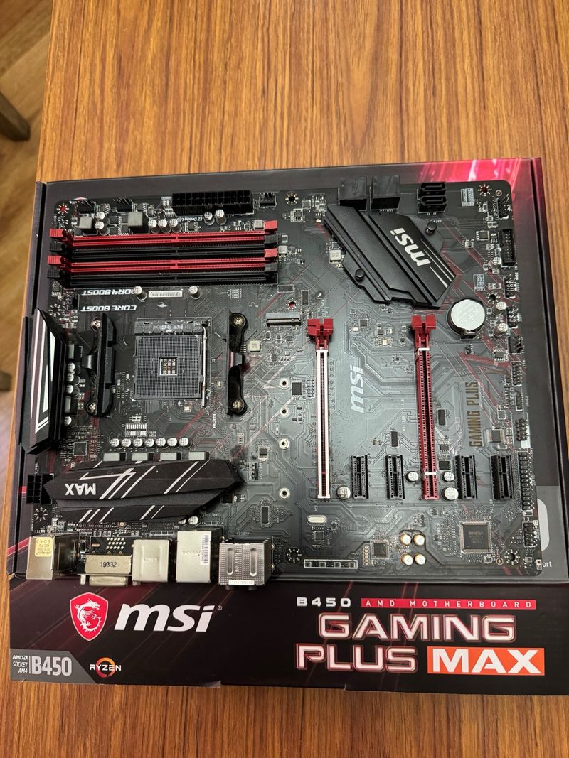 Placa Base MSI B450 Gaming Plus MAX LEER!!!