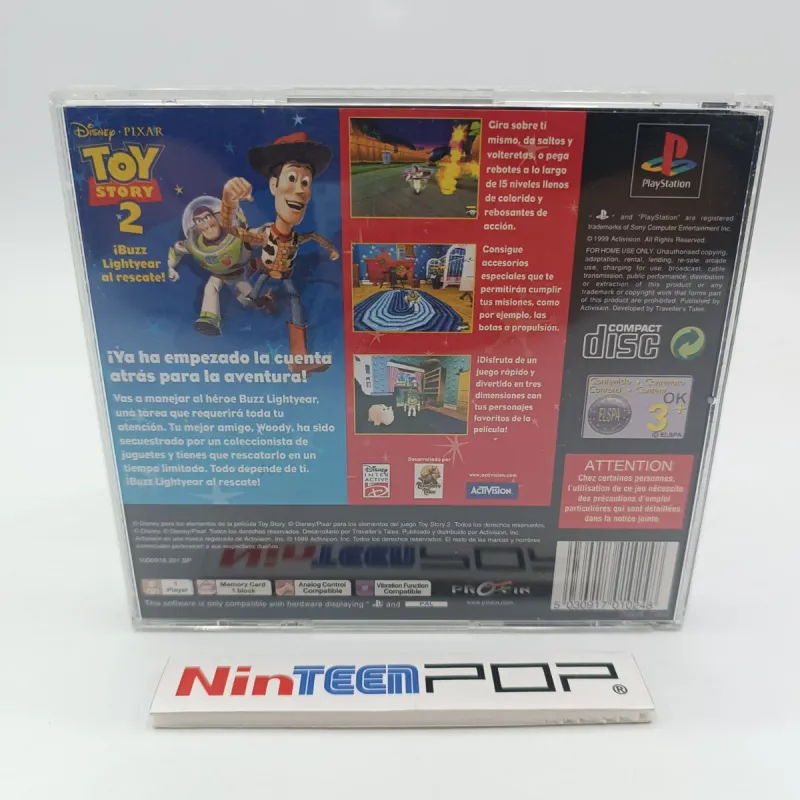 Toy Story 2 Sony PlayStation afbeelding 3