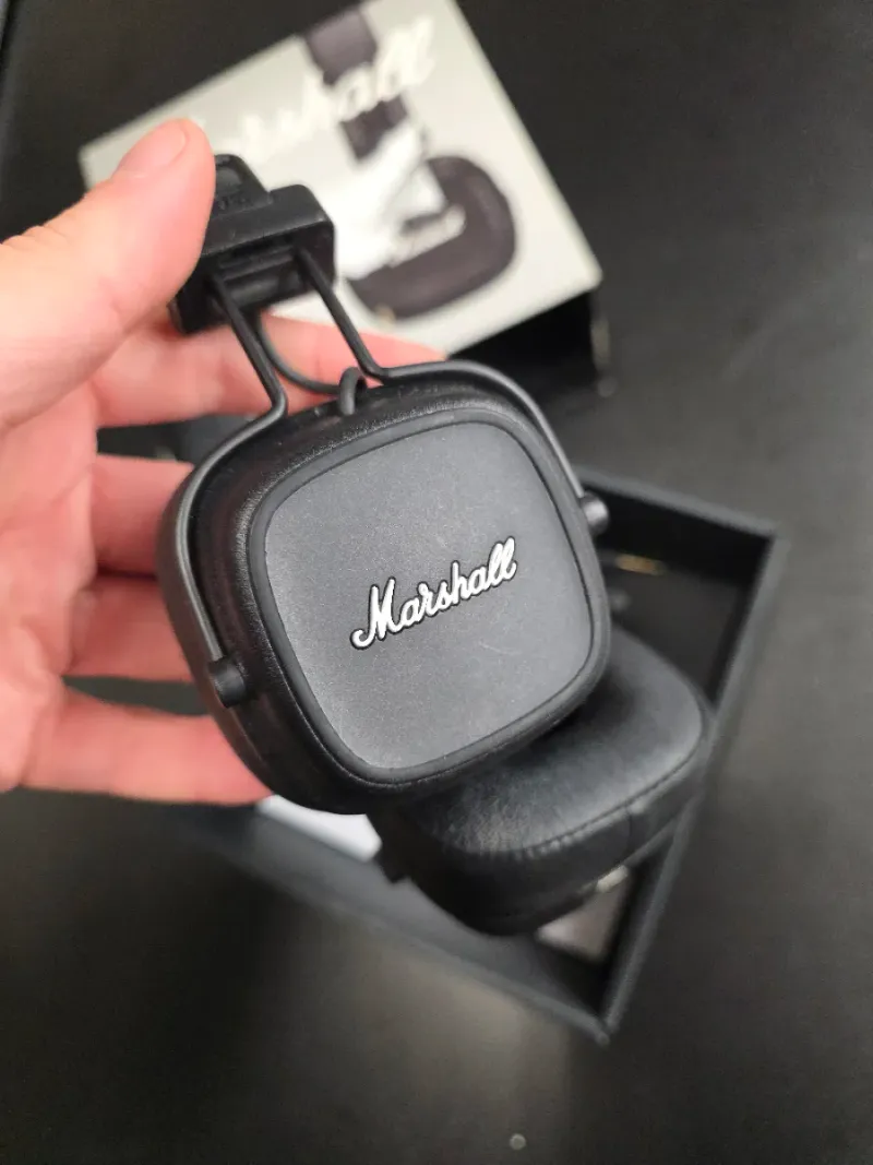 Auriculares Marshall Major IV Bluetooth negros afbeelding 3