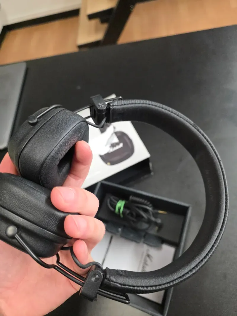 Auriculares Marshall Major IV Bluetooth negros afbeelding 6