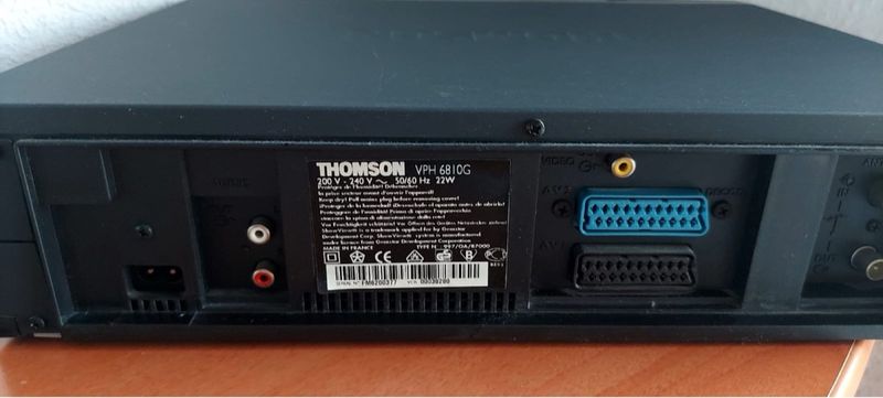 Reproductor VHS Thomson afbeelding 6